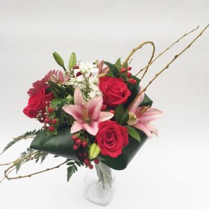 Bouquet rouge éclat
