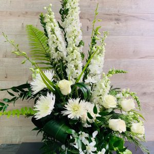 Arrangement Blanc Satin