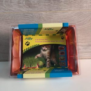 Trousse d'herbe pour les chats Jiffy