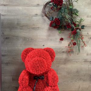 Ourson de roses géant