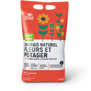 Engrais pour fleurs et potager 6kg