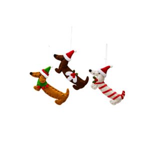 Ornement chien saucisse